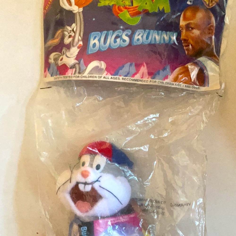 Bugs Bunny Space Jam Warner Bros Plush